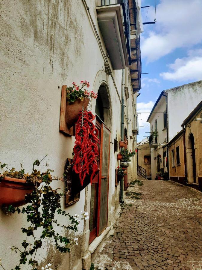 Le Origini Casa In Borgo Tipico Lucano Trivigno Eksteriør billede